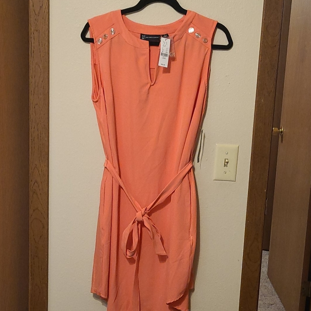 New York & Company Coral Dress